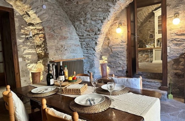 13th-century Stone House in Southern France.