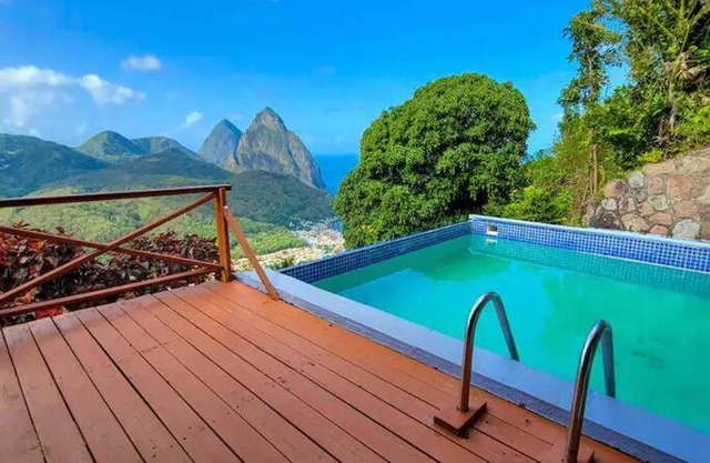 $1MIL Luxury Villa PITON VIEW - Colombette Villa