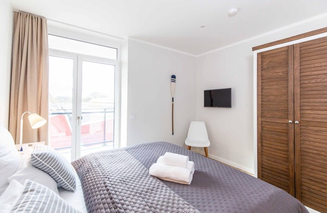 2 bedrooms, direct view of the Trave, own sauna (32) - Dockside Travemünde