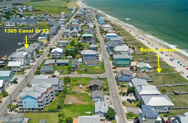 2 BR/2.5 BA beautiful, spacious waterfront Carolina Beach condo