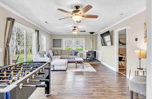 2 Living Rooms+ K be +, Secret Room, central local
