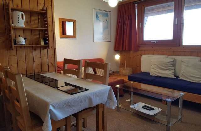 2-room apartment for 4 people, close to slopes and shops in Arc 1600