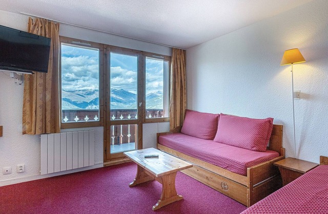 2-room apartment, 6pax, balcony, Mont Blanc view, pets ok, near slopes