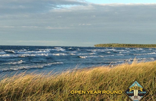200 feet of sugar sand beach on Lake Superior