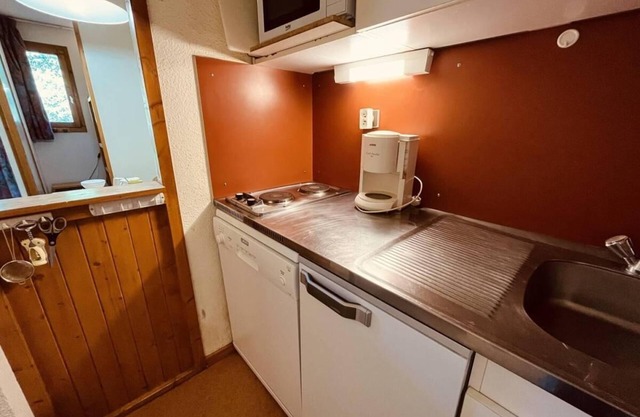 230m from resort center, 3rd floor, balcony, tv, ski locker, 20m², Peisey-Vallandry