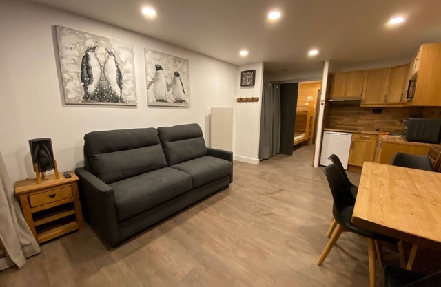 27m2 3-star studio at the foot of the Belle Star chairlift, slopes and ski school