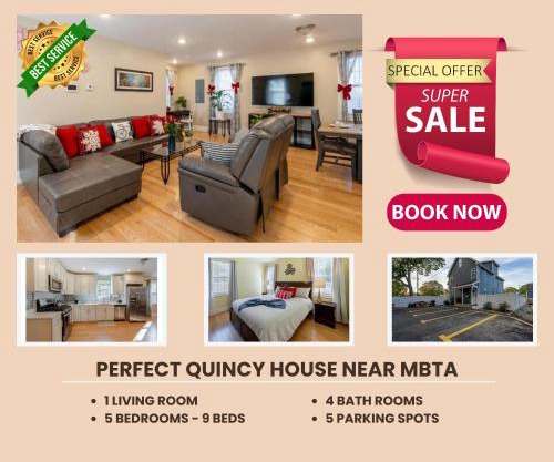 284 - 5BR Boston - Peaceful House near England Aqua