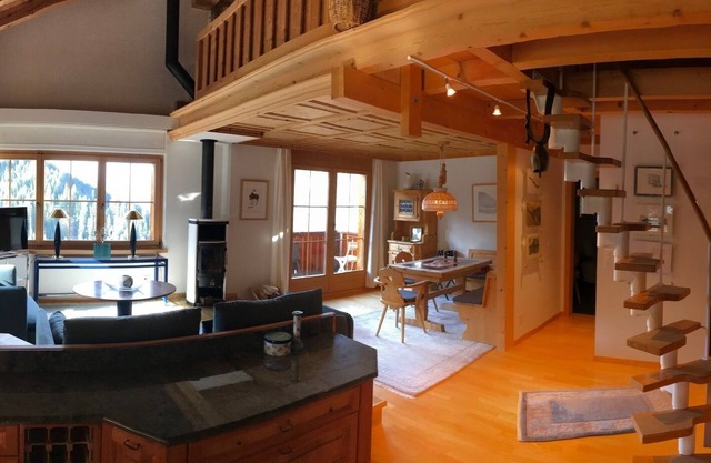 3.5 room maisonette apartment with fantastic mountain views