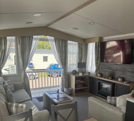 3 bed presitage caravan Doniford Bay