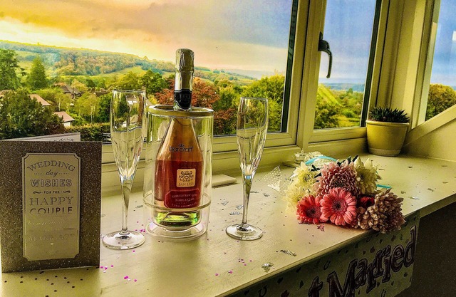 3 bed private suite, sleeps up to 6, amazing views