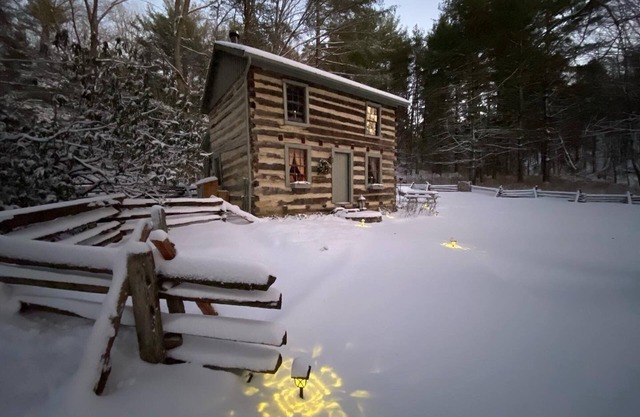 3 Sisters - Historic 1840 Pre-Civil War Log Cabin with sauna, hot tub & firepit!