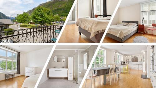 4-Bedroom Apartment with Balcony