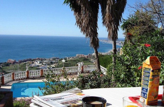 4 Bedroom Villa in Benalmadena Pueblo with pool and Magnificent Panoramic views