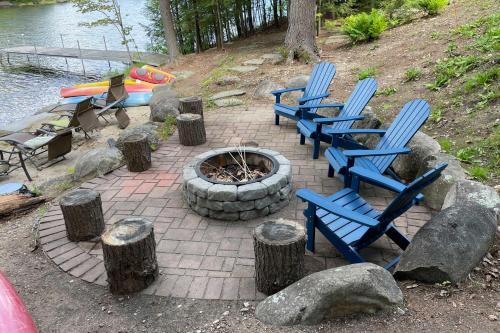 4-Season Home Fireplace and Fire Pit in Barnstead
