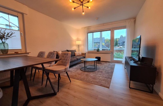 4-Zimmer-Ferienwohnung, modern, Küche, WLAN, Netflix