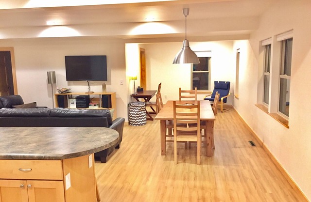5 bedroom 3 bath near playground & parks to hike bike and ski. Newly renovated