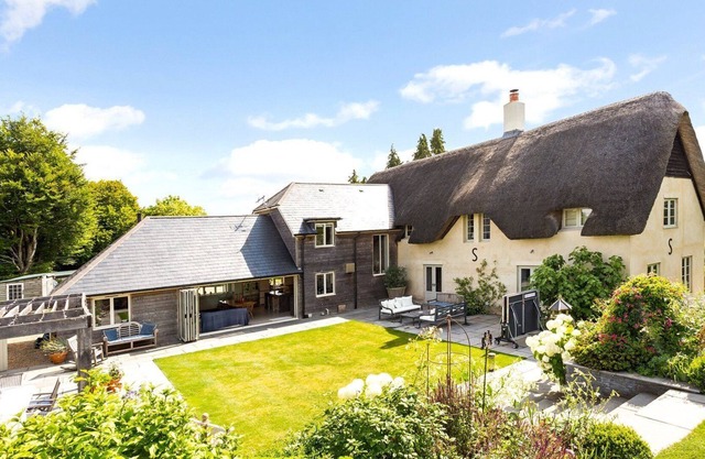 5 bedroom country house surrounded by rolling countryside with outstanding views