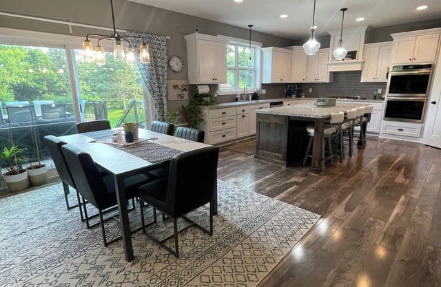 5 bedrooms, lots of space indoors & out for entertaining, close to golf courses!