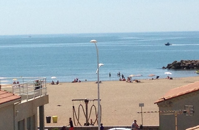 50m from the beach, large terrace sea view, WIFI Garage Penthouse