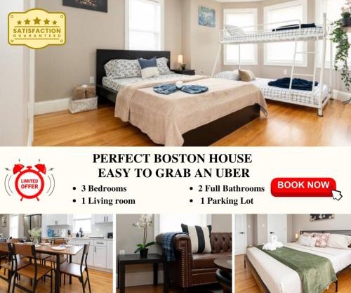 558-2 3BR Boston - Modern Nest near Franklin Park