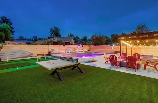 5BR Oasis | Pool, Hot Tub & Luxe Outdoor Retreat!