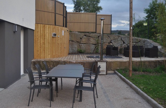 6-person gîte with Finnish bath and 8-person sauna