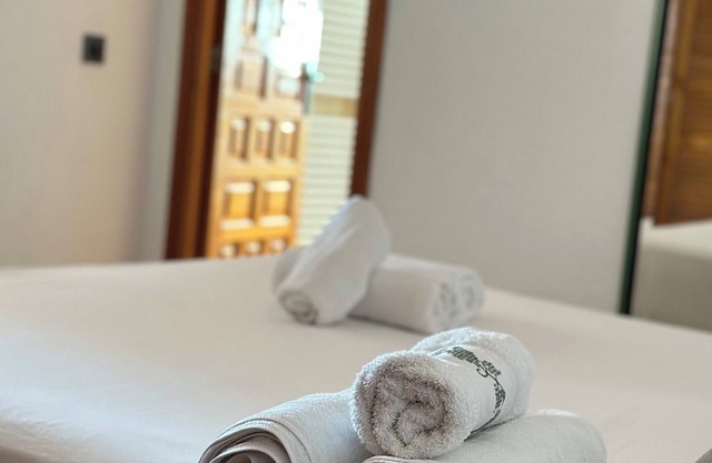 7 min from the beach, with private pool. A peace of mind!