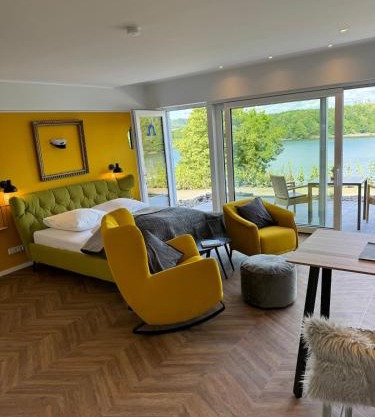 #7 Ommi Kese Soling See-Suite Sauna und Terrasse