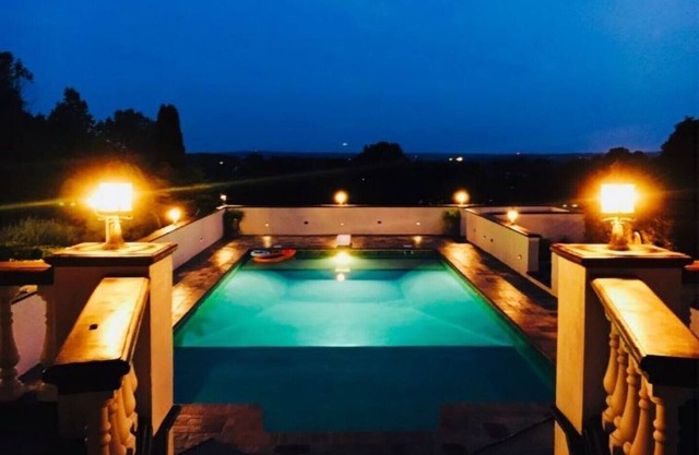 8 acre Mediterranean style villa with 20 mile view