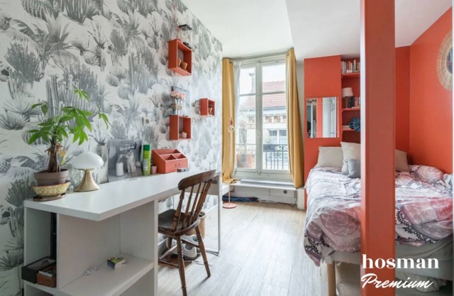 90 m2 en Plain Paris au Calme Avec un Balcon