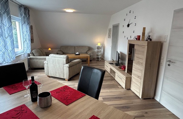 95sqm bright attic for 1-4 persons "Alte Bäckerei"