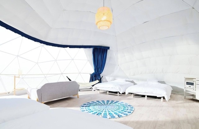 9m Dome Tent C Accommodation only plan3 person/Sanbu District Chiba