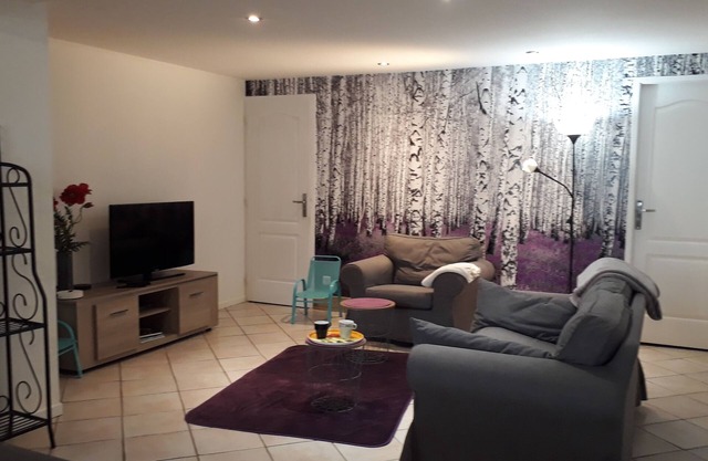 A family apartment, like "home" in the countryside and very close to Nancy
