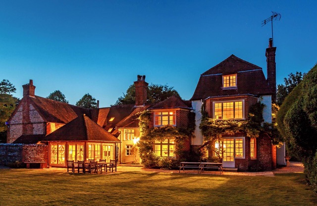 A fine listed 7 bedroom country house in a National Park