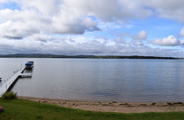 A sandy beach vacation on beautiful Crooked Lake