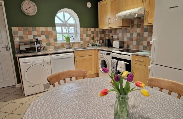 A three bedroom, two bathroom that sleeps 6 guests in 3 bedrooms