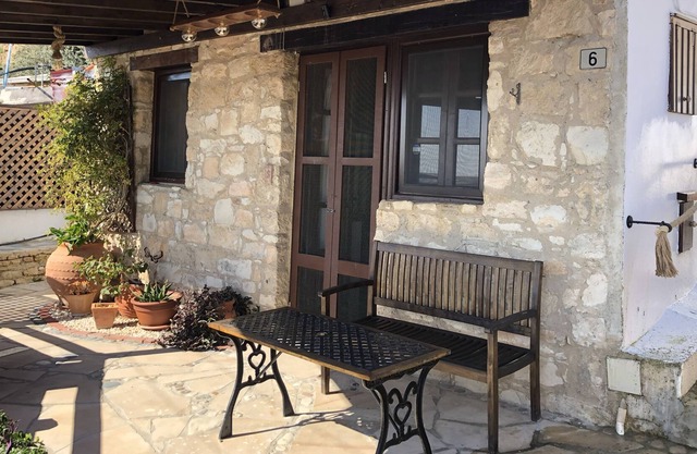 A traditional village house with a roof terrace and superb views