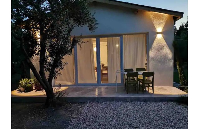 A Unique House Among the Olive Trees
