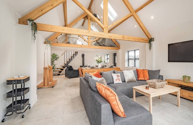 A wonderful converted barn sleeping up to six guests.