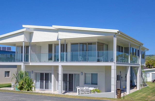 Absolute beachfront location and king bed