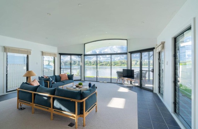 Absolute waterfront beach house