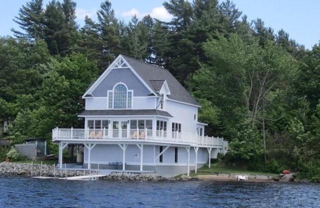 Adirondack lakefront getaway