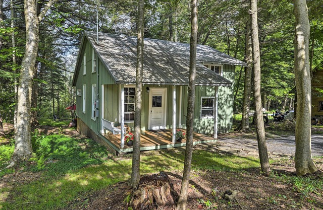 Adirondacks Cabin w/Fire Pit on Otter Lake!