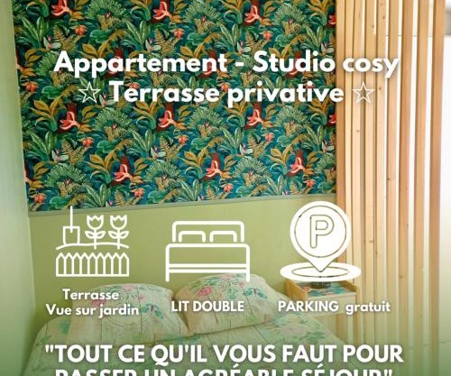 Adorable studio - Terrasse privative