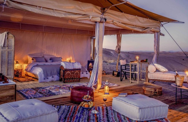 Agafay desert luxury camp