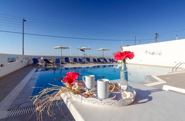 Aglaia apartments are located 200 meters from the beach