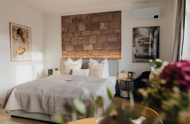 Air-conditioned apartment (32.5 sqm) with box-spring bed