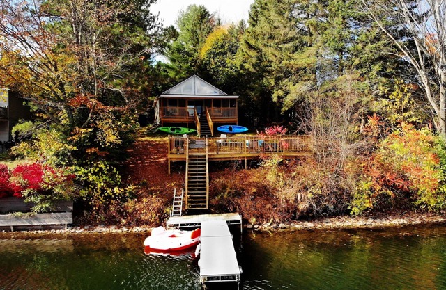 All Decked Out-NEW Lakefront!-Sleeps 6-Close to Colgate!