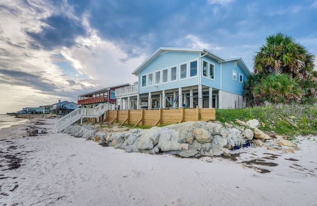 Alligator Point Beachfront Home w/Private Hot Tub