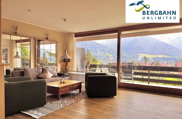 Alpenjuwel Oberstdorf – Mountain Views, Balcony & Sauna, Lift Pass, Dog Friendly